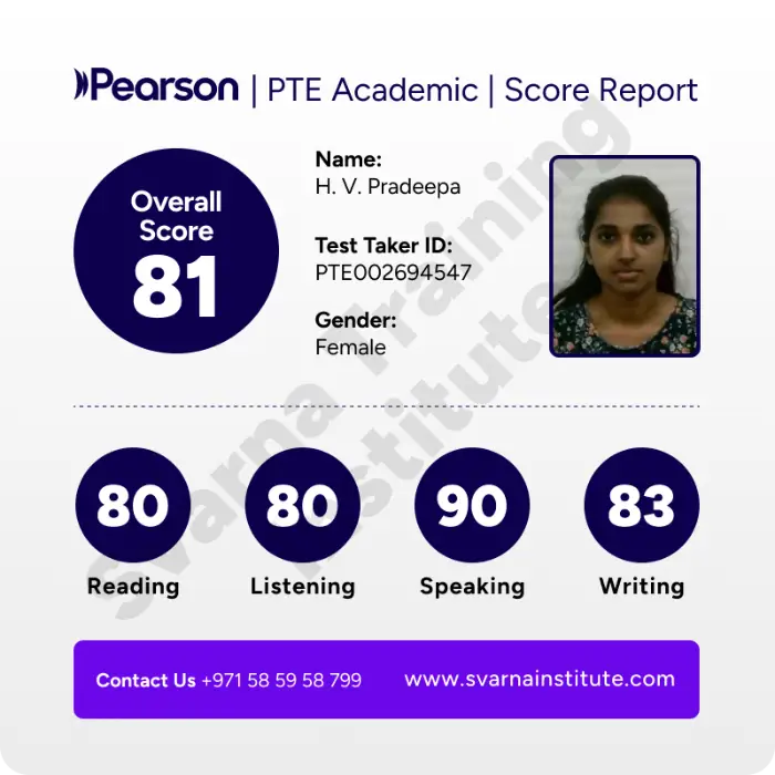 Pearson Score 12