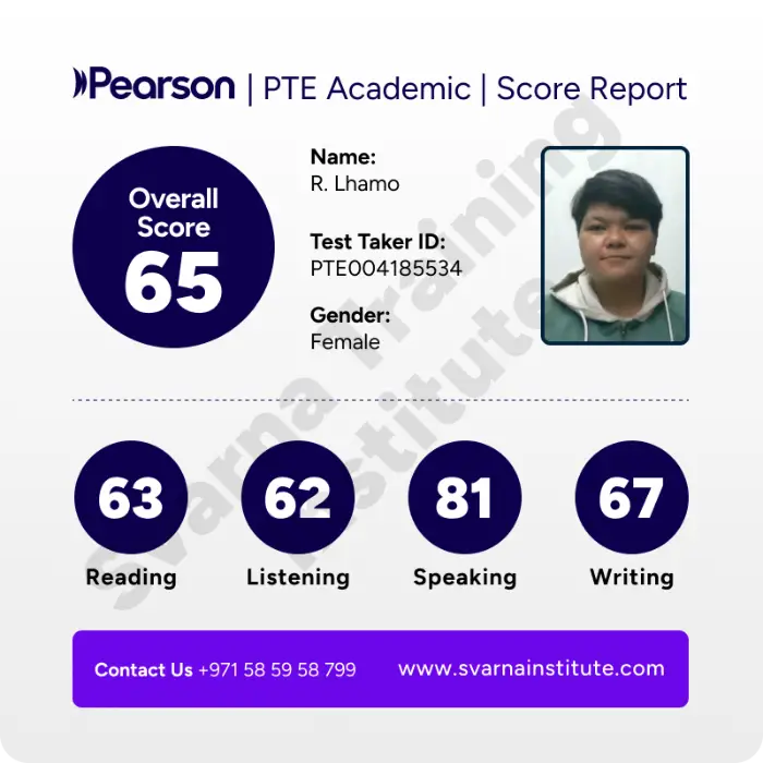 Pearson Score 15