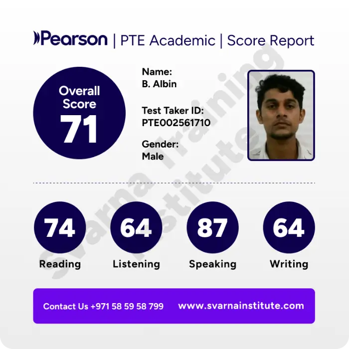 Pearson Score 9